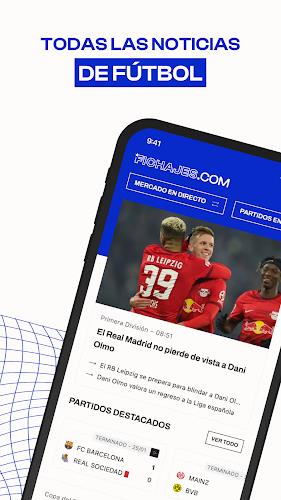 Fichajes fútbol: mercado スクリーンショット 1