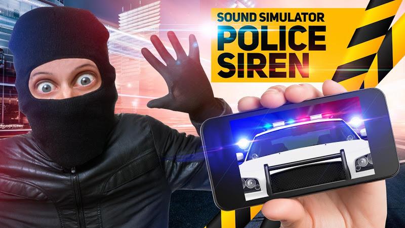 Police sound siren simulator Capture d'écran 4