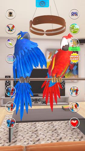 Talking Parrot Couple 스크린샷 2