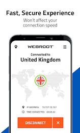 Webroot WiFi Security VPN Скриншот 3