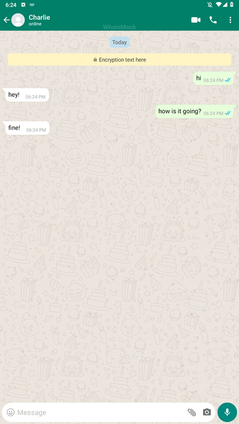 Fake Chat ChatsMock Text Prank Screenshot 1