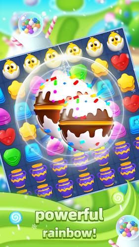 Sweet Candy Cat Puzzle Game スクリーンショット 1