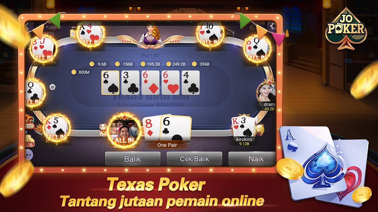 JOJO Texas Domino Gaple Slot Capture d'écran 4