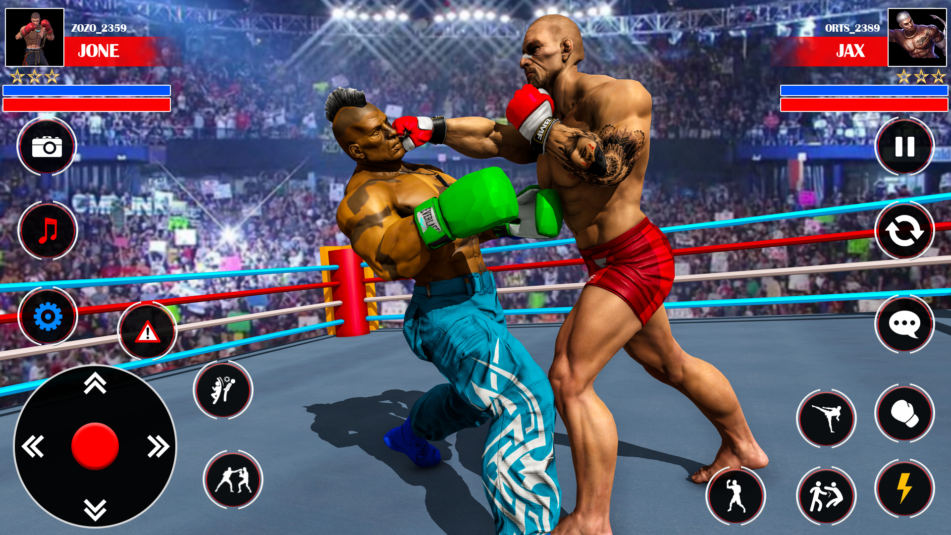 Real Punch Boxing Games 3d スクリーンショット 1