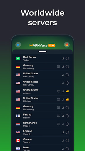 VPNVerse - IP Address Changer Скриншот 3