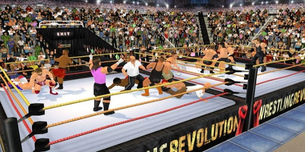 Wrestling Revolution 3D Mod Captura de tela 2