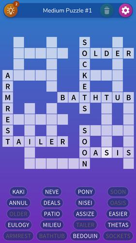 Fill-in Crosswords Unlimited應用截圖第2張