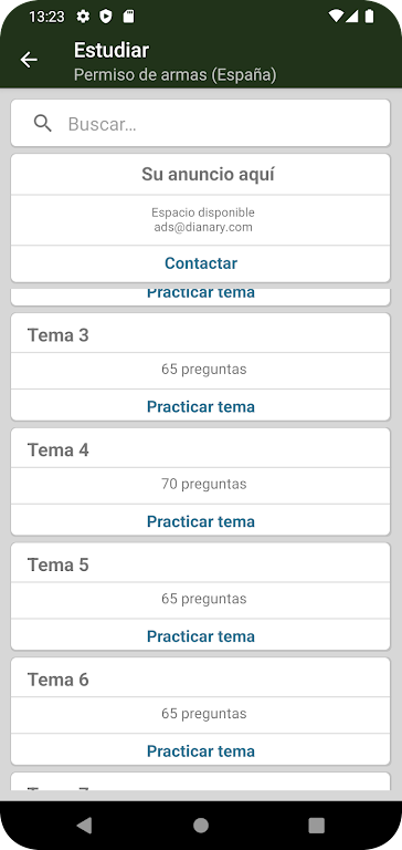 ExamenesCazador.com應用截圖第2張