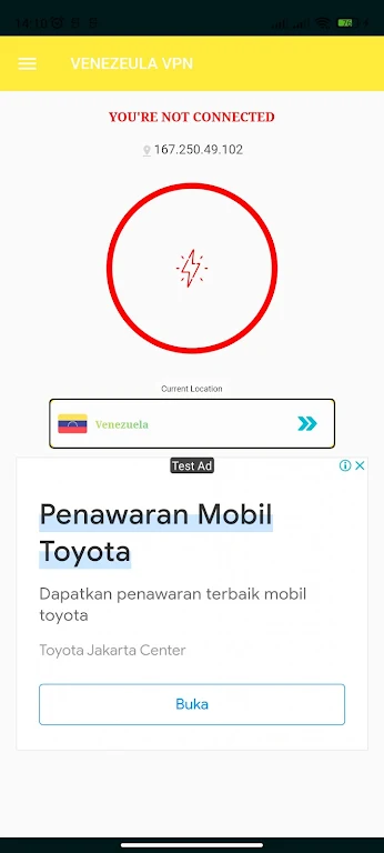 VPN VENEZUELA Capture d’écran 3