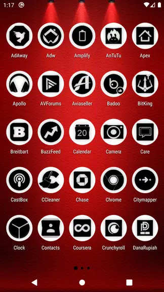 Oreo White Icon Pack P2應用截圖第2張