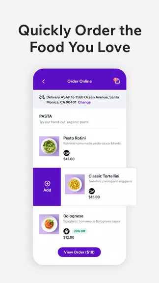 Dine by Wix Capture d’écran 3