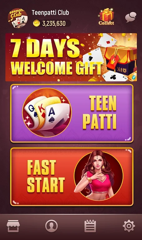 Teenpatti Club Captura de tela 1