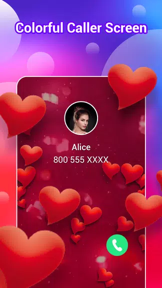 Color Call Screen - Call flash Captura de tela 2