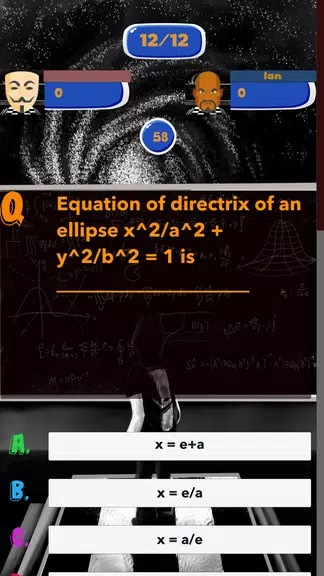 Mathematics Test Quiz Screenshot 1