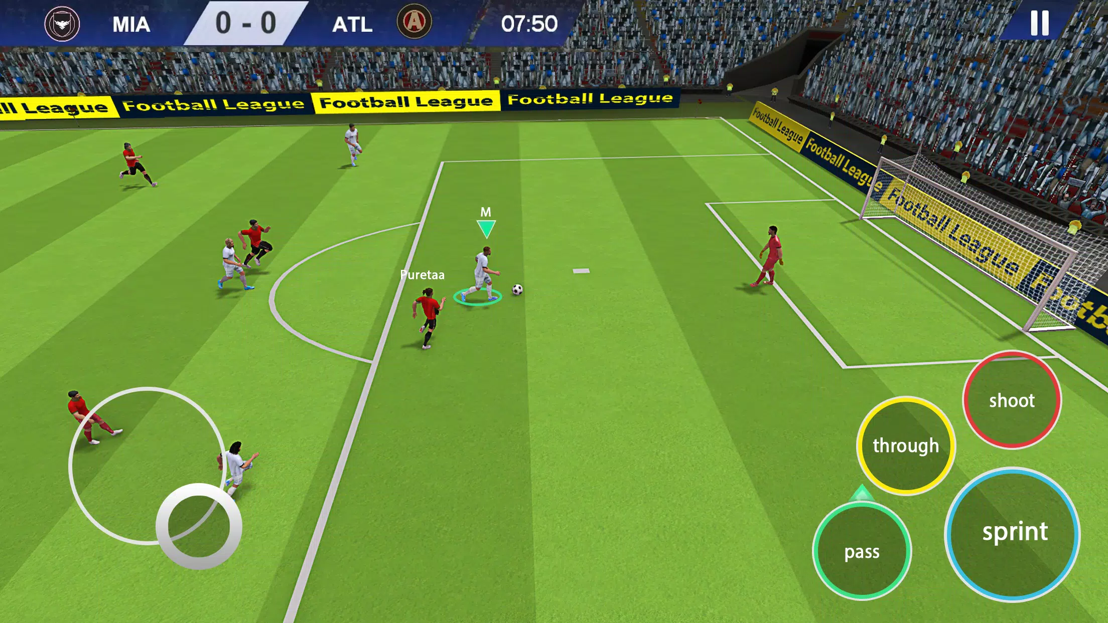 Ultimate Soccer League Star Captura de pantalla 3