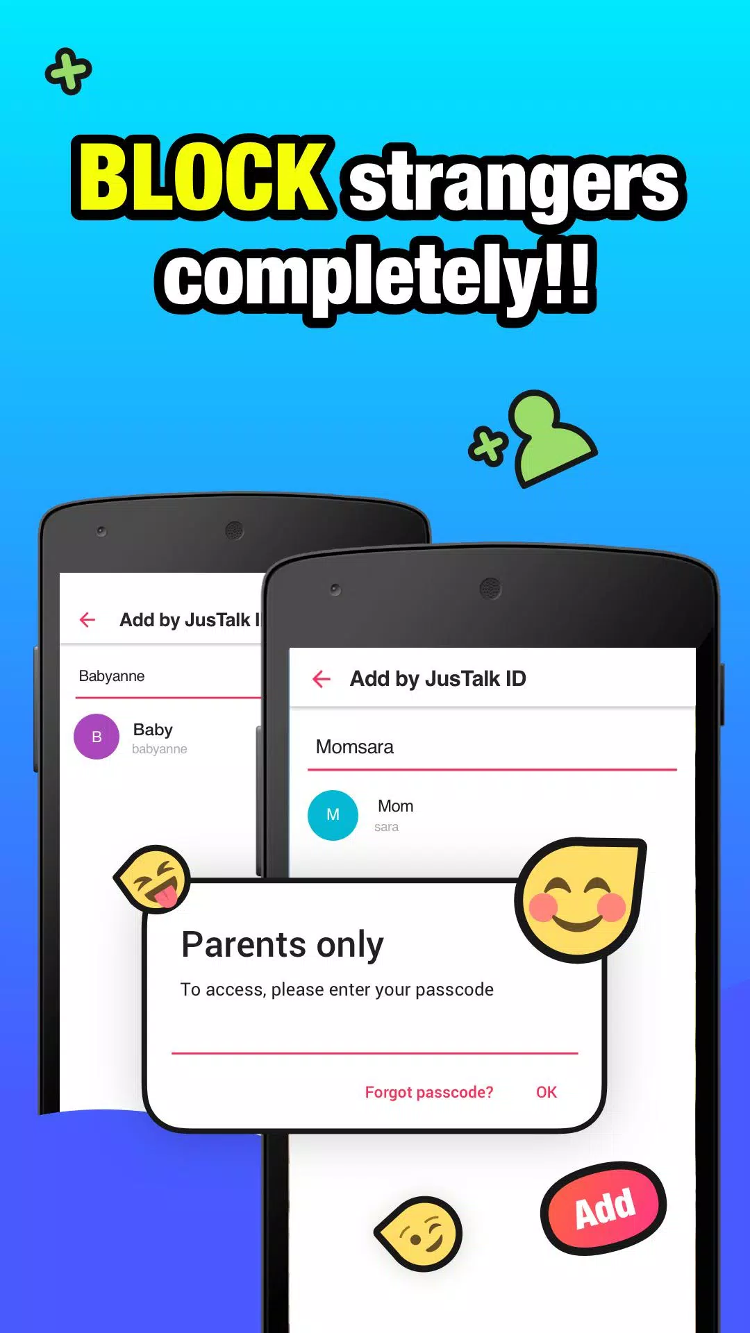 JusTalk Kids - Safe Messenger應用截圖第2張