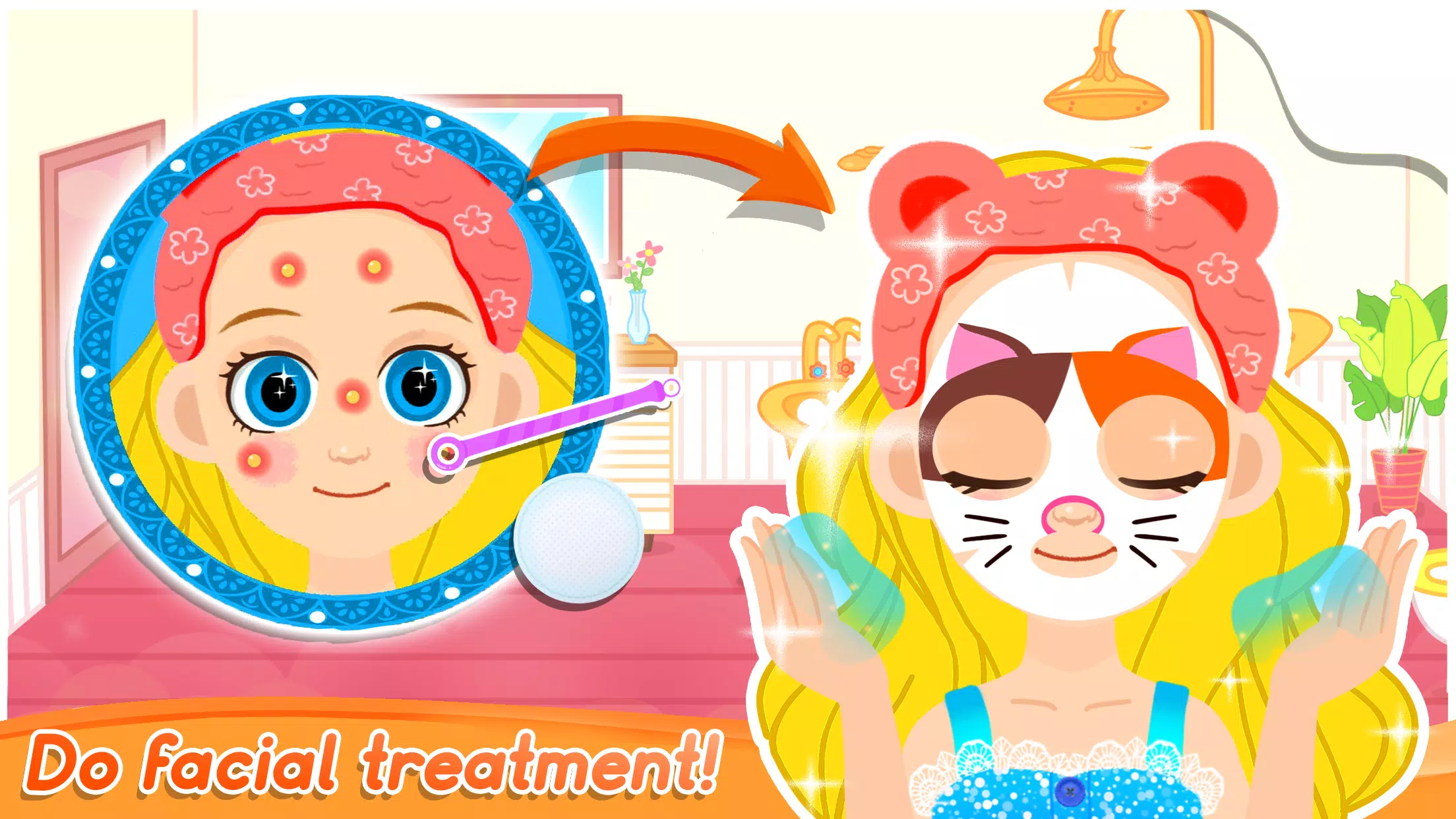 Princess Makeup Dress Makeover Capture d’écran 3