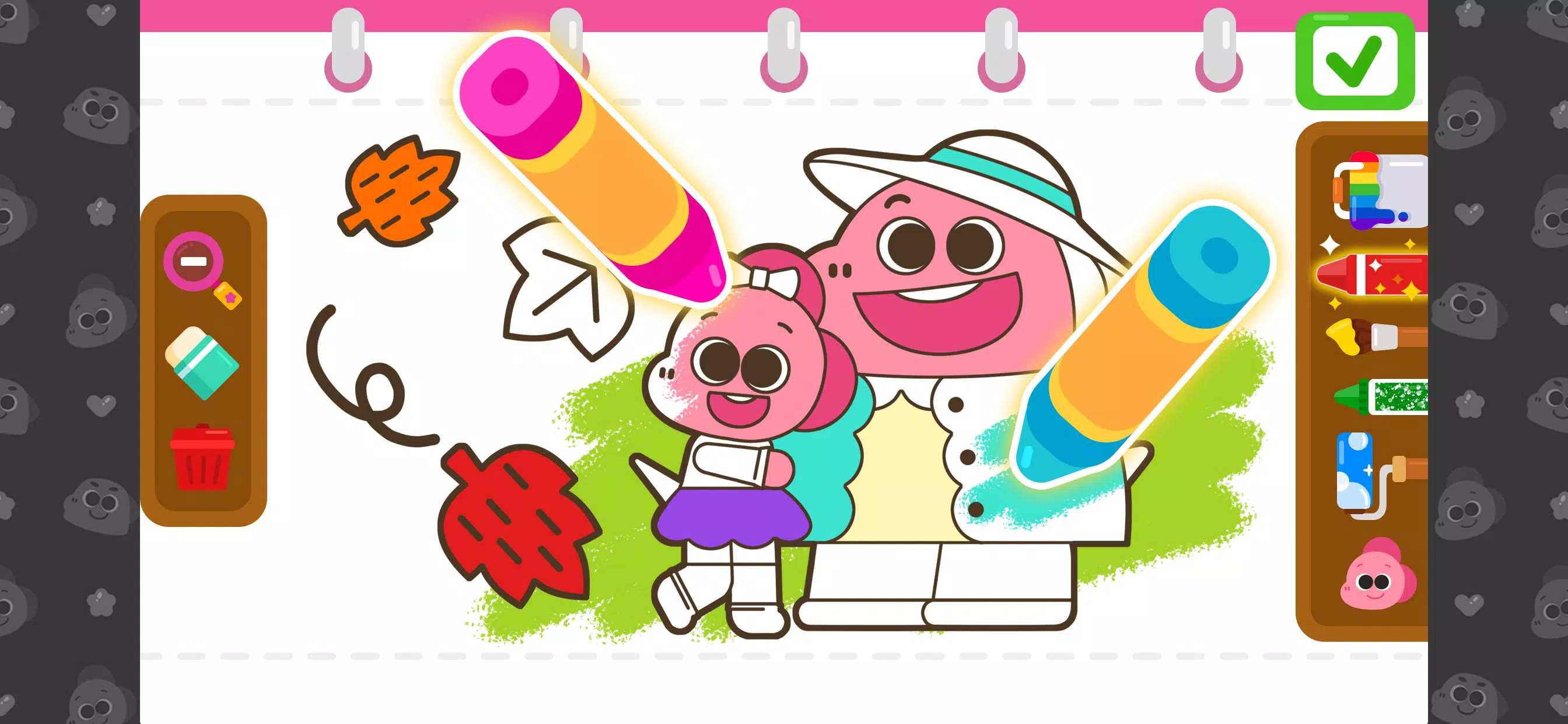 Cocobi Coloring & Games - Kids Captura de tela 4