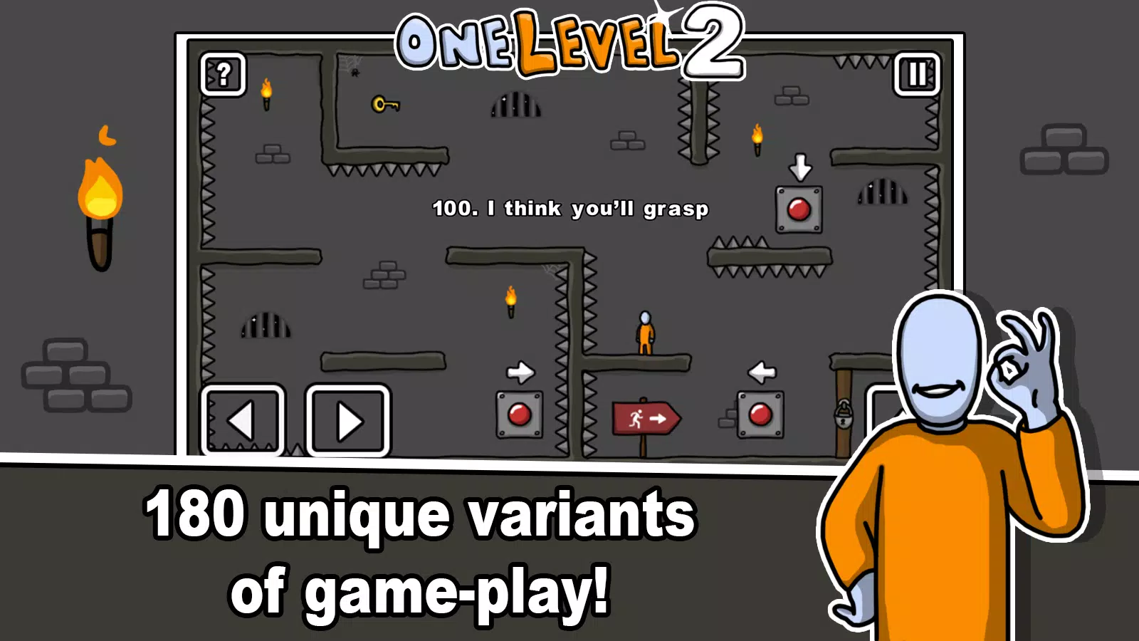 One Level 2 Stickman Jailbreak應用截圖第2張
