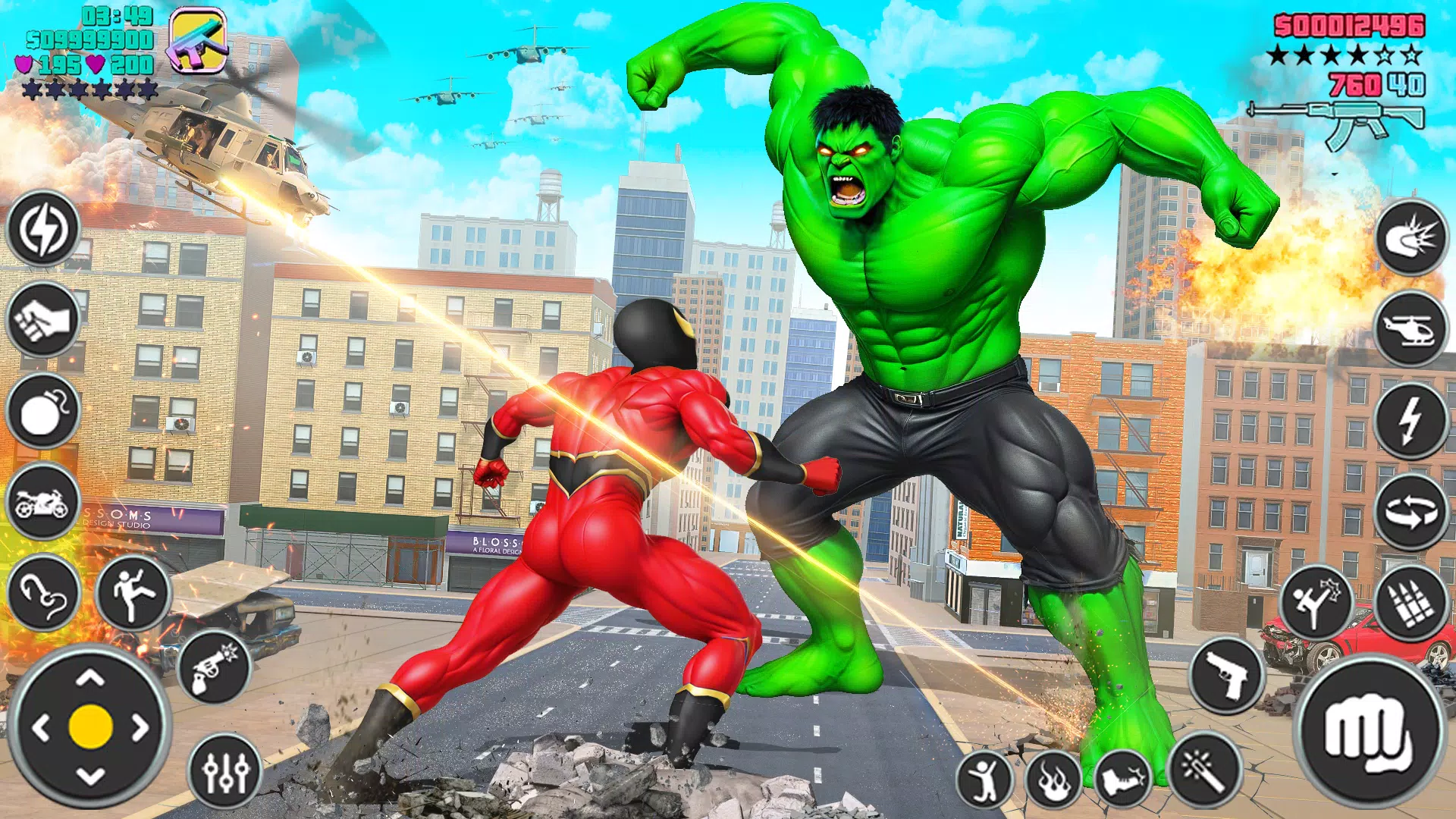 Grand Incredible Monster Hero Capture d’écran 4