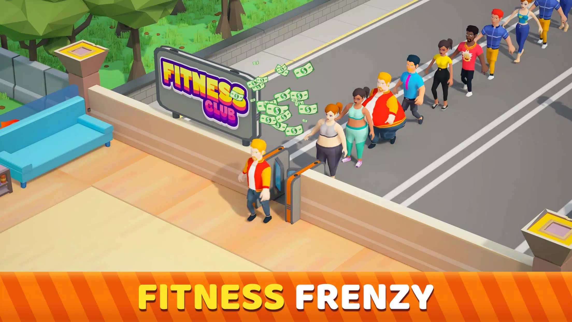 Fitness Club Tycoon Capture d’écran 1