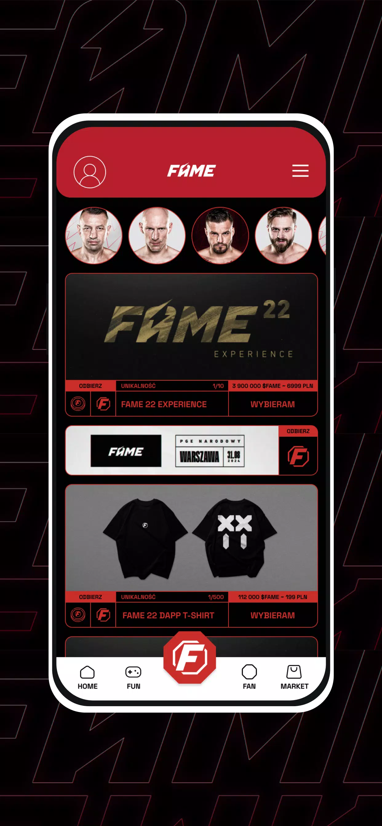 FAME MMA APP應用截圖第1張