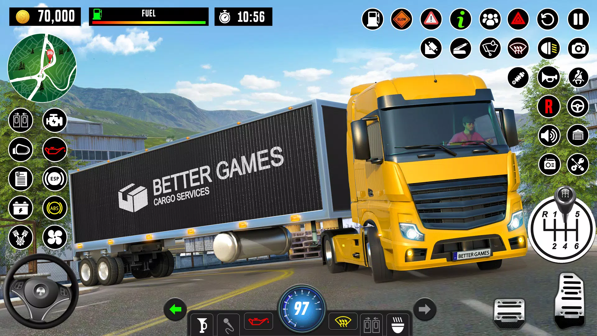 Truck Games - Driving School Captura de pantalla 1