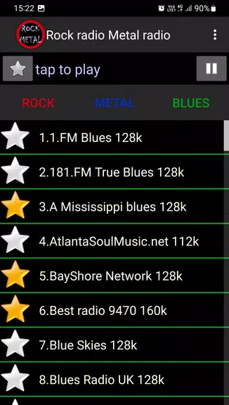 Rock + Métal radio Capture d’écran 3