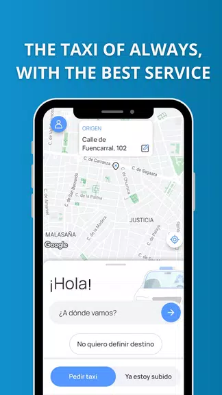 PideTaxi - Taxi in Spain應用截圖第2張