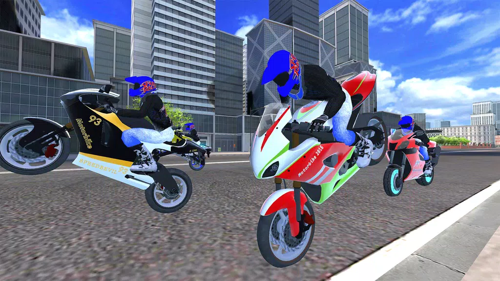 Real Moto Bike City Racing स्क्रीनशॉट 3