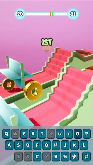 Letter Runner 3D alphabet lore 스크린샷 2