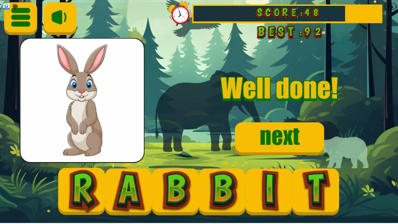 Animals Word Captura de tela 3
