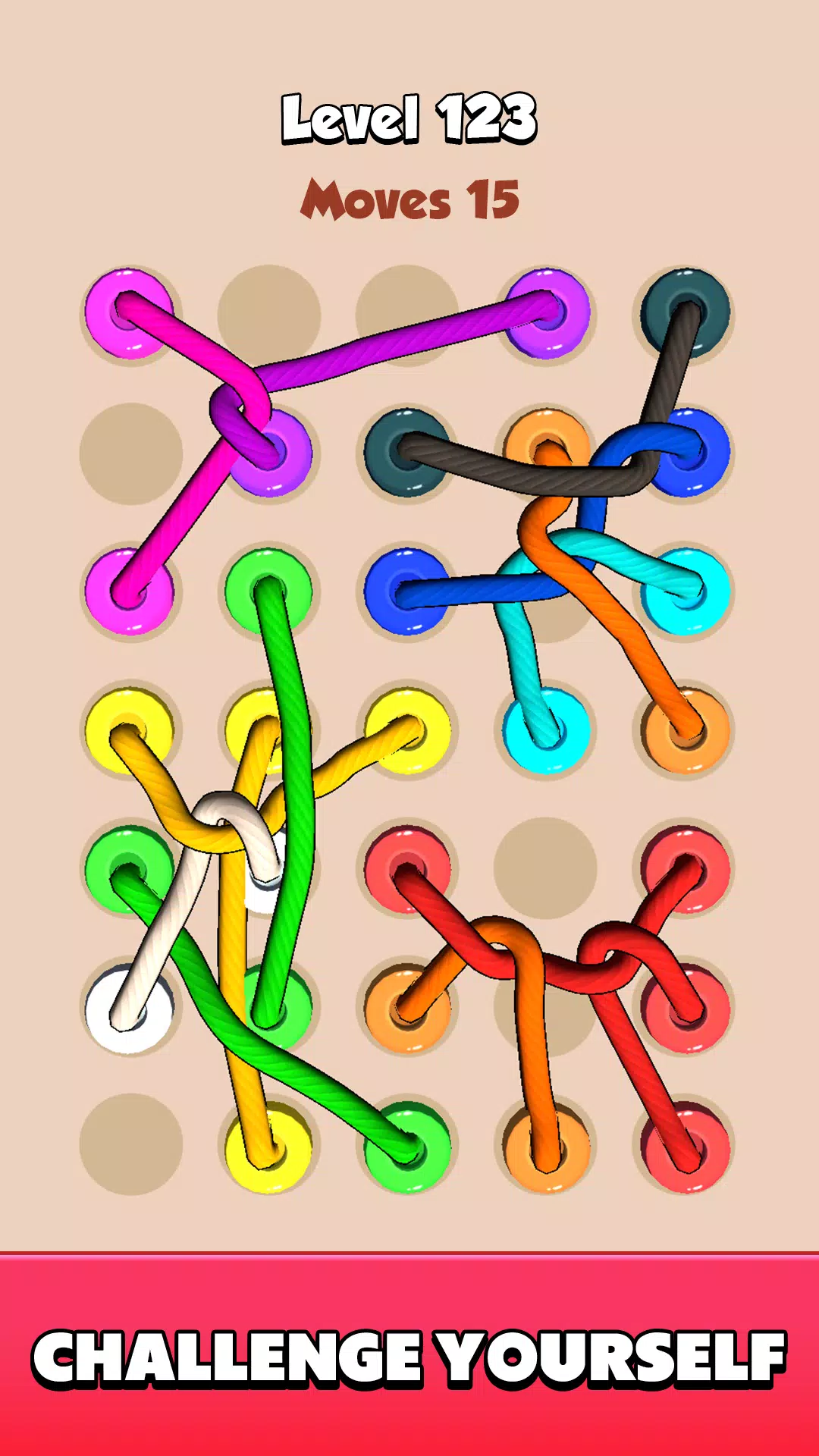 Color Tangled Rope 3D应用截图第4张