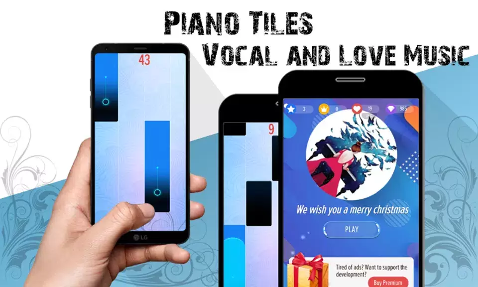 Piano Tiles - Vocal & Love Music Capture d’écran 1