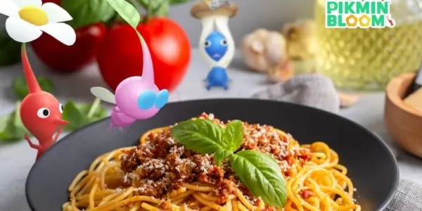 Pikmin Bloom Adds Pasta-Themed Decor Pikmin