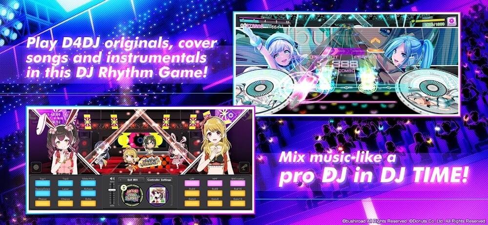 D4DJ Groovy Mix スクリーンショット 1