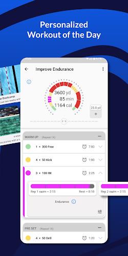 MySwimPro: Swim Workout App Captura de tela 4