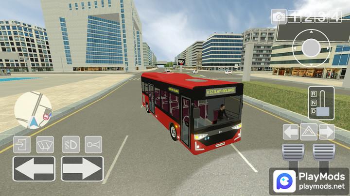 City Bus Simulator 2 स्क्रीनशॉट 1