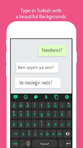 Turkish Language Keyboard应用截图第2张