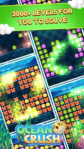 Ocean Crush-Matching Games Screenshot 2