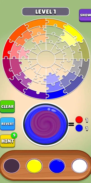 Color Merge Puzzle スクリーンショット 2