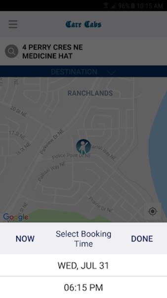 Care Cabs Screenshot 1
