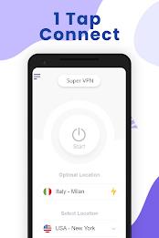 Super VPN: Fast Secure VPN Captura de pantalla 2