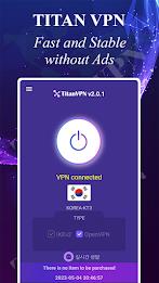 Titan VPN 스크린샷 1