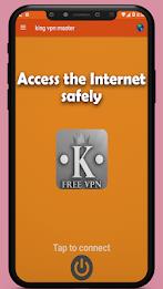 kingmaster  vpn master pro Capture d'écran 2