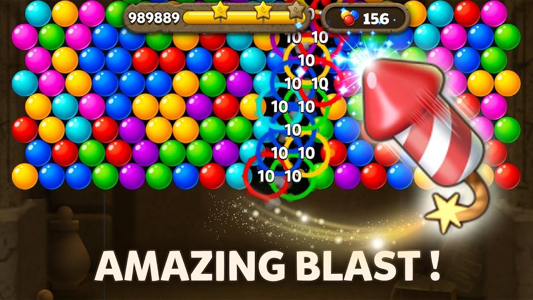 Bubble Pop Origin! Puzzle Game Mod Скриншот 3