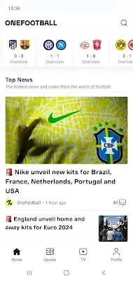 OneFootball - Football News Скриншот 1