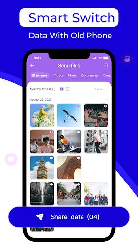 Smart Switch: copy my data Скриншот 4