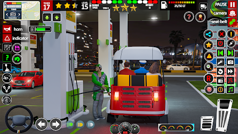 TukTuk Rickshaw Driving Games Скриншот 2