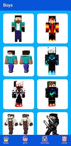 Skins for Minecraft Captura de pantalla 1